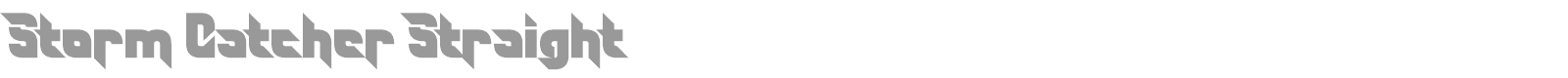 Storm Catcher font preview